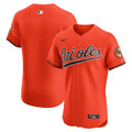 Men's Baltimore Orioles Nike Orange Alternate 2 Elite Jersey