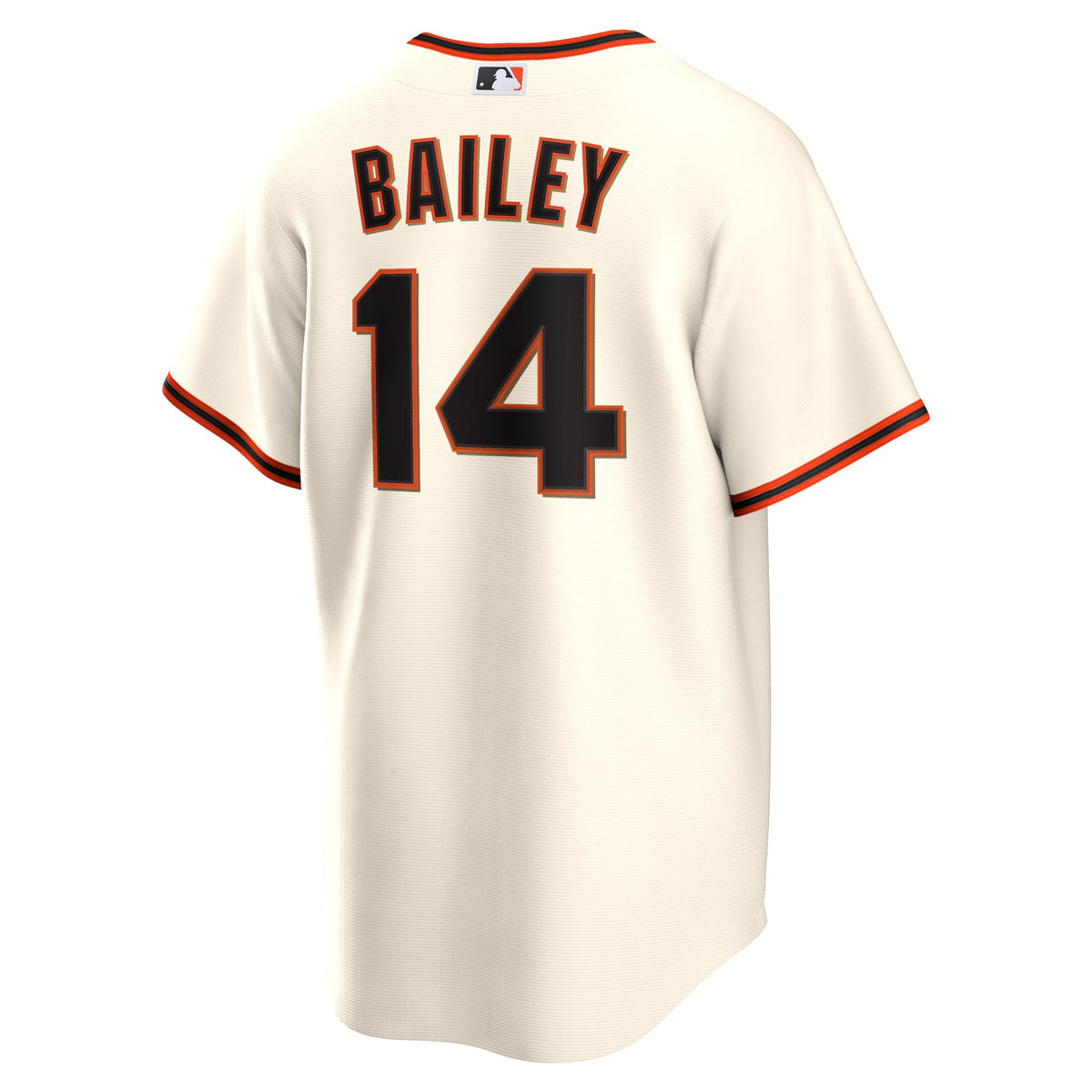 Men's San Francisco Giants Patrick Bailey Nike Cream Home Replica Jersey - 4