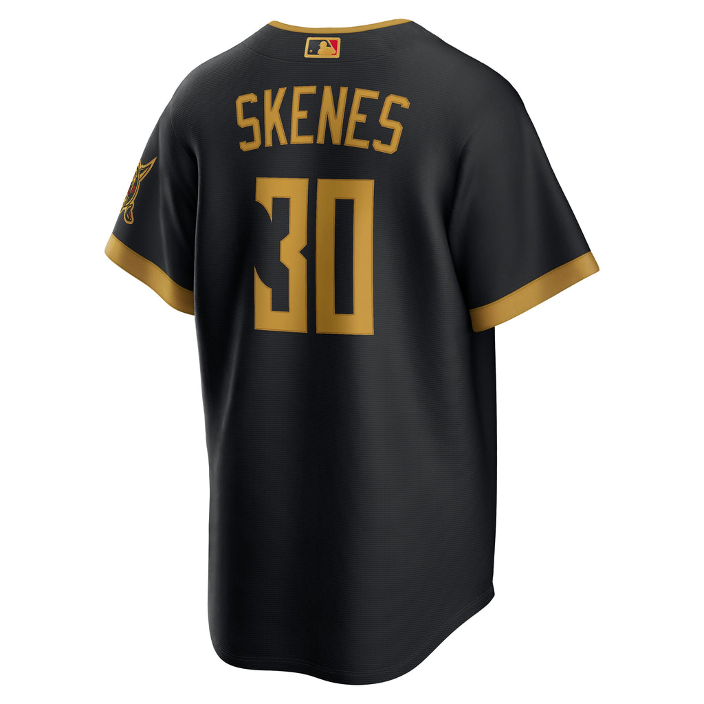 Men's Pittsburgh Pirates Paul Skenes Nike Black 2026 City Connect Stadium Jersey - 4