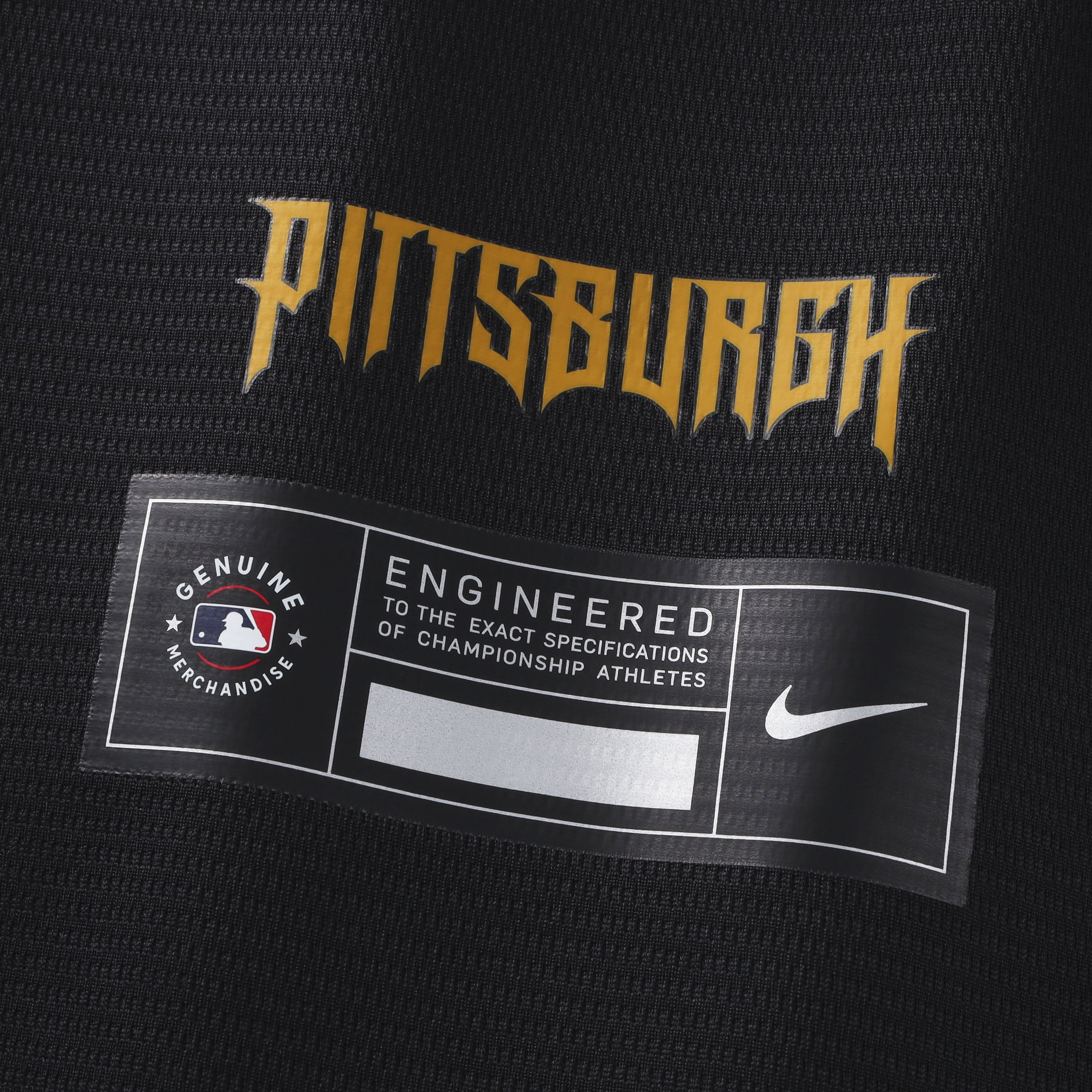 Men's Pittsburgh Pirates Paul Skenes Nike Black 2026 City Connect Stadium Jersey - 8