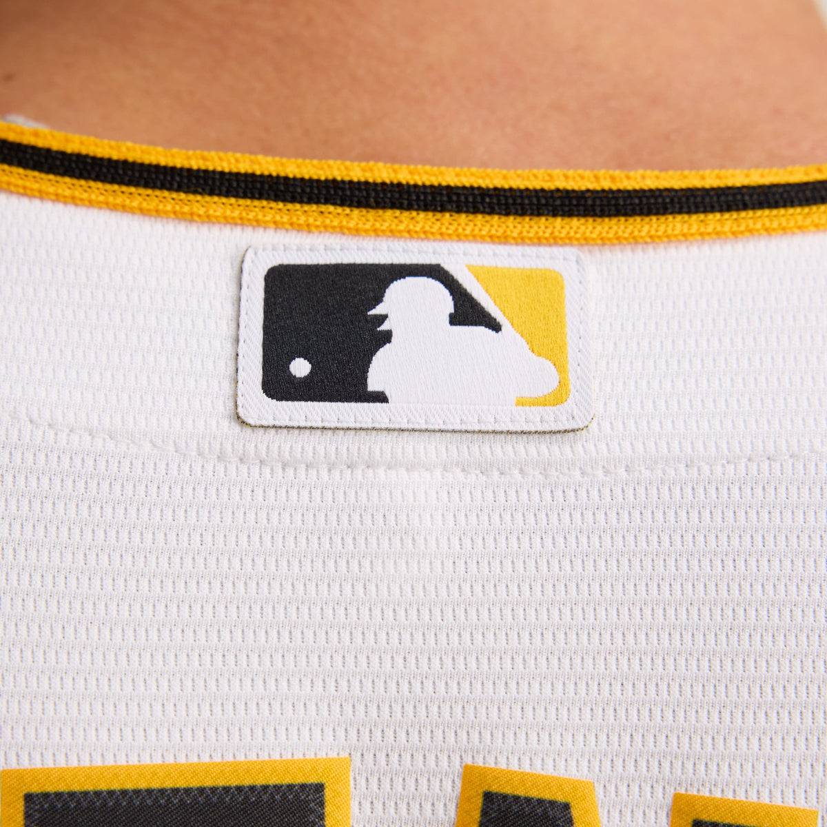 Men's Pittsburgh Pirates Paul Skenes Nike White Home Replica Player Jersey - 13