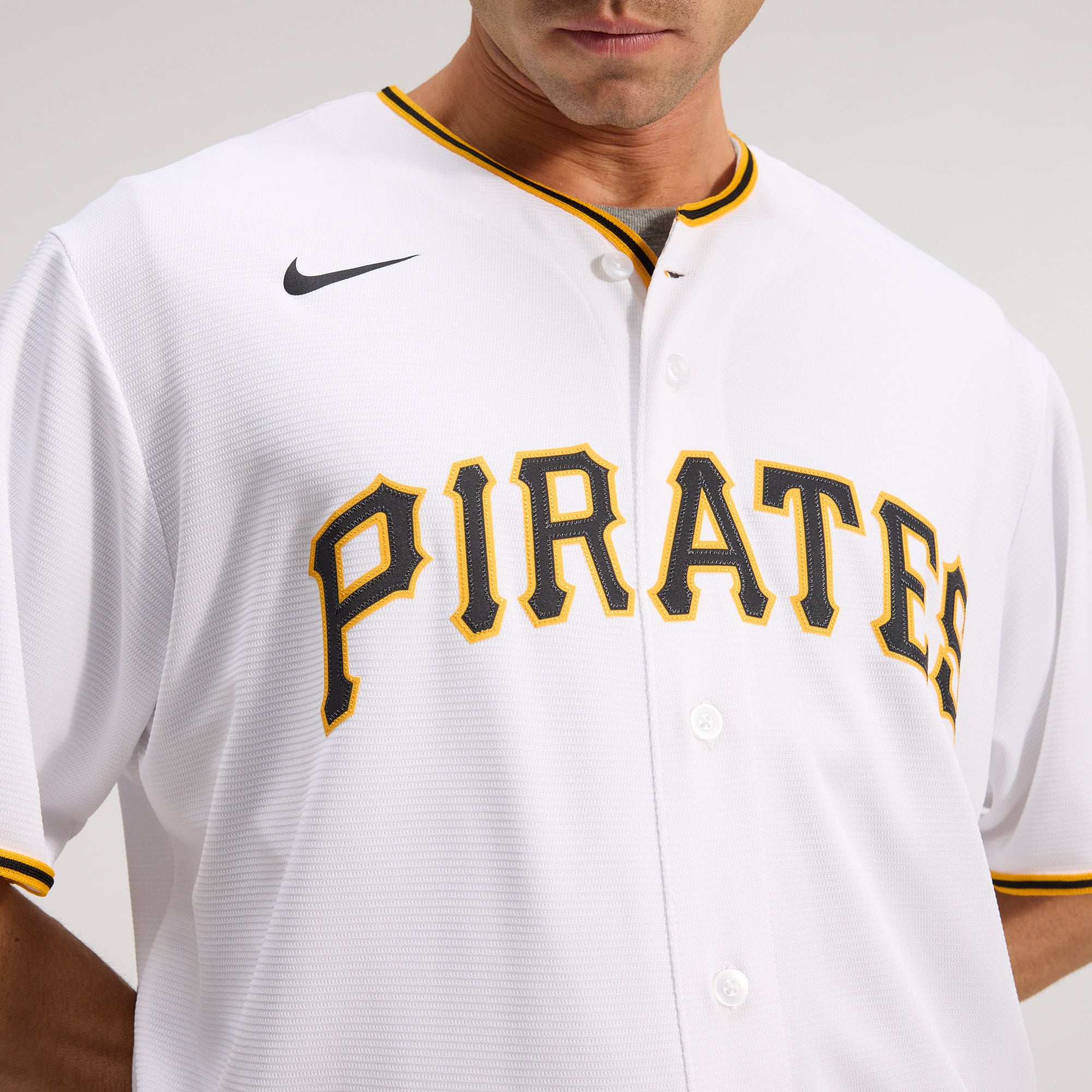 Men's Pittsburgh Pirates Paul Skenes Nike White Home Replica Player Jersey - 10