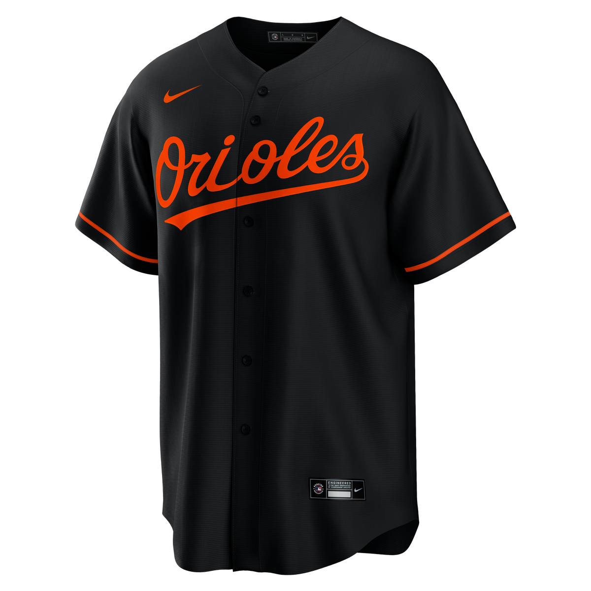 Men's Baltimore Orioles Pete Alonso Nike Black Alternate Replica Jersey - 3