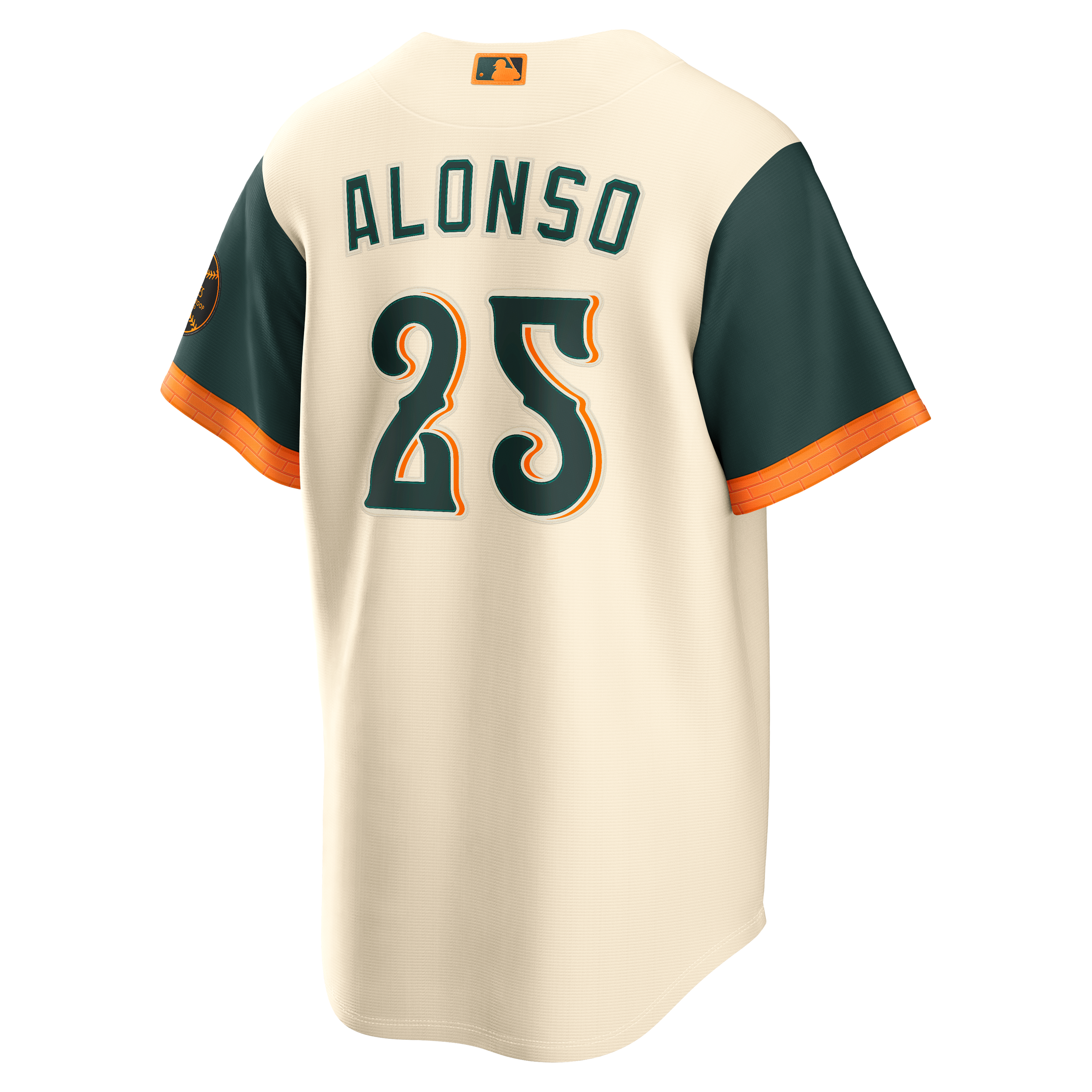 Men's Baltimore Orioles Pete Alonso Nike Cream 2026 City Connect Stadium Jersey - 4