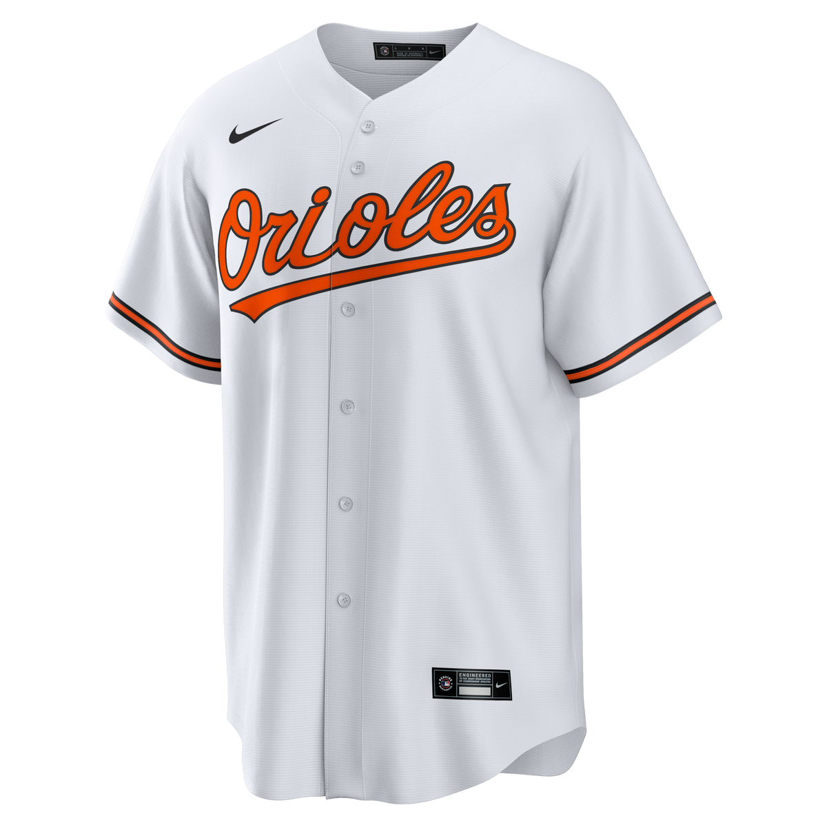 Men's Baltimore Orioles Pete Alonso Nike White Home Replica Jersey - 3