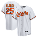 Men's Baltimore Orioles Pete Alonso Nike White Home Replica Jersey