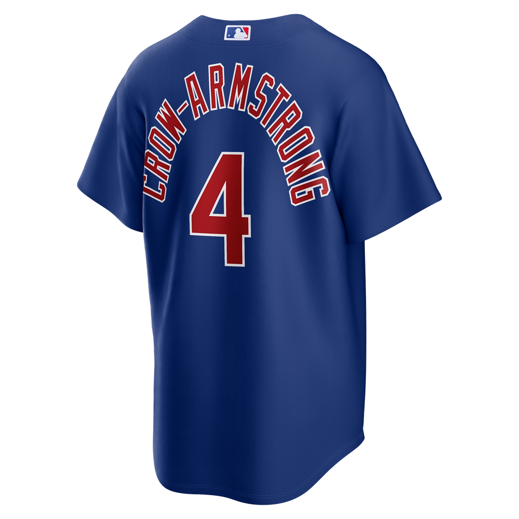 Men's Chicago Cubs Pete Crow-Armstrong Nike Royal Alternate Replica Jersey - 4