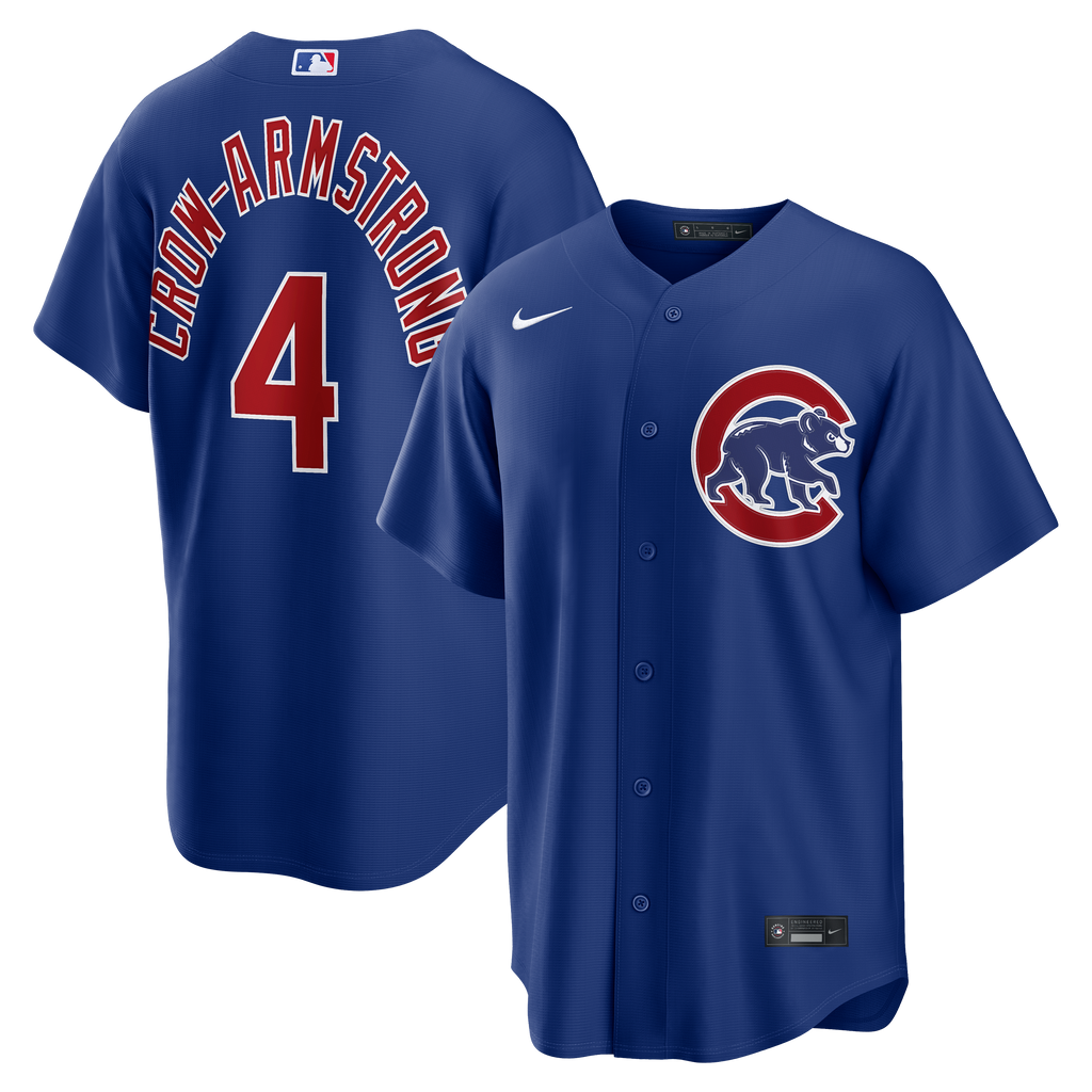 Men's Chicago Cubs Pete Crow-Armstrong Nike Royal Alternate Replica Jersey