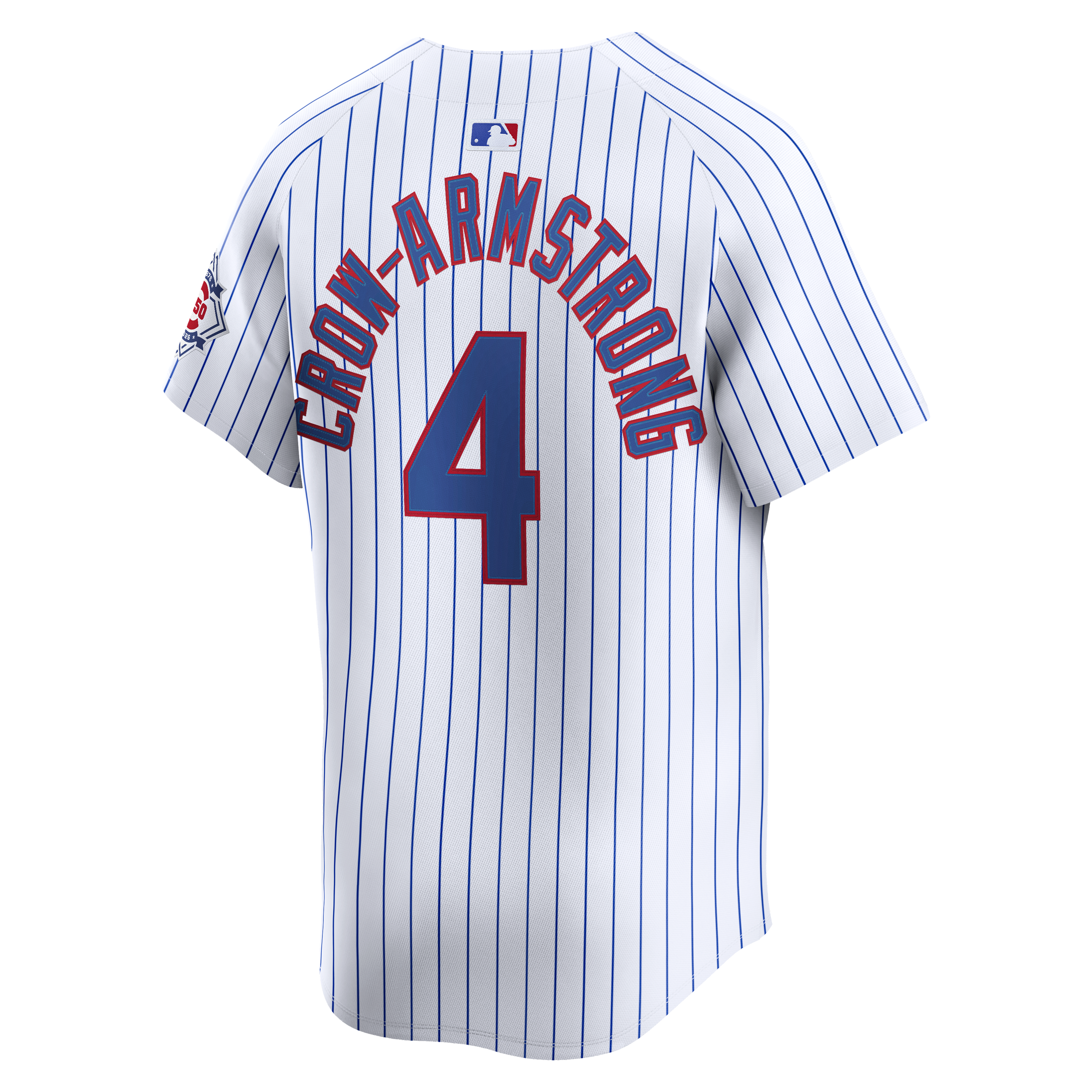 Men's Chicago Cubs Pete Crow-Armstrong Nike White 150th Anniversary Limited Jersey - 4
