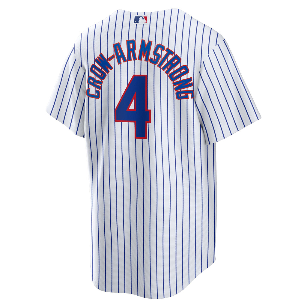 Men's Chicago Cubs Pete Crow-Armstrong Nike White Home Replica Jersey - 4