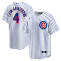 Men's Chicago Cubs Pete Crow-Armstrong Nike White Home Replica Jersey