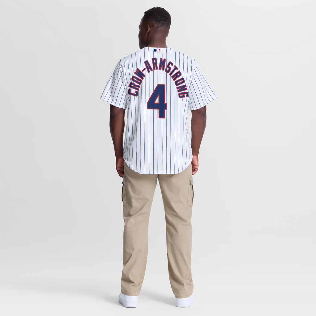 Men's Chicago Cubs Pete Crow-Armstrong Nike White Home Replica Jersey - 6