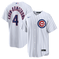 Men's Chicago Cubs Pete Crow-Armstrong Nike White Home Replica Jersey