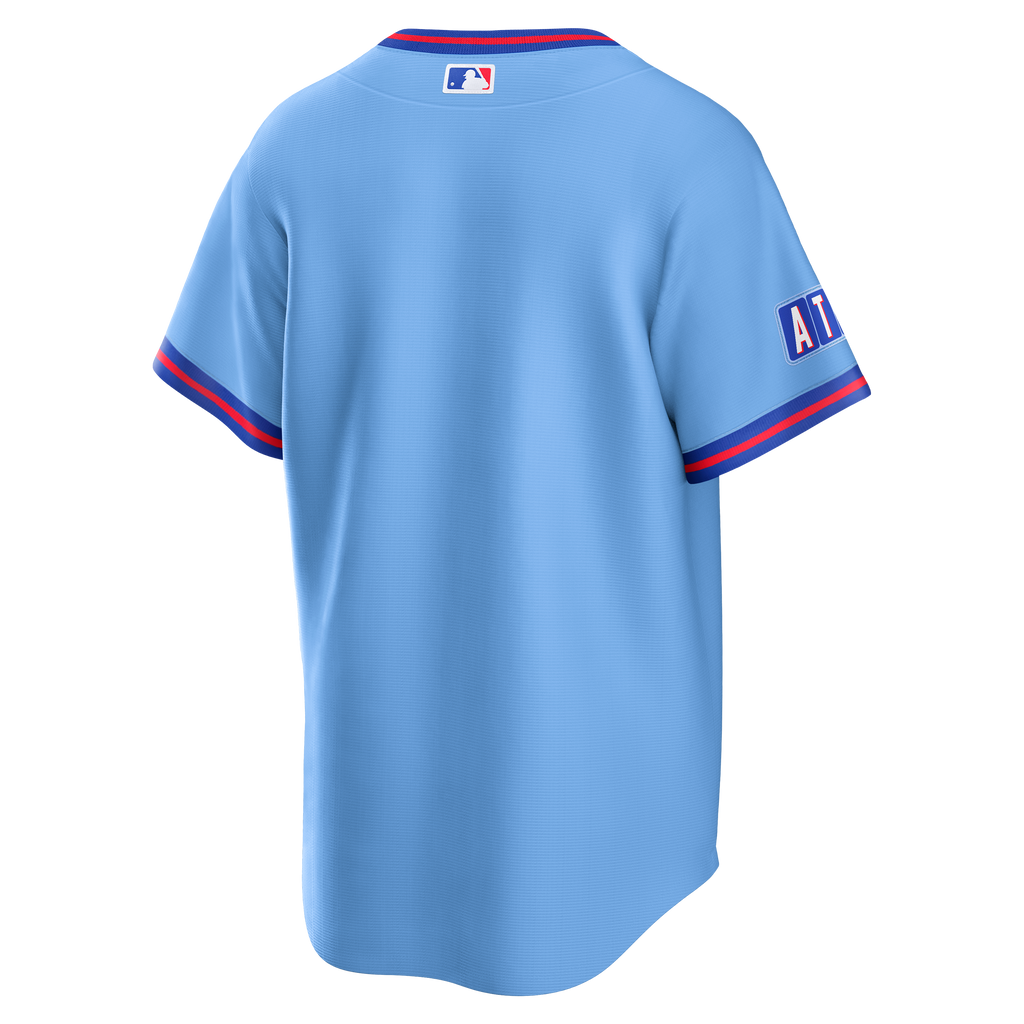 Men's Atlanta Braves Nike Powder Blue 2026 City Connect Stadium Jersey - 4