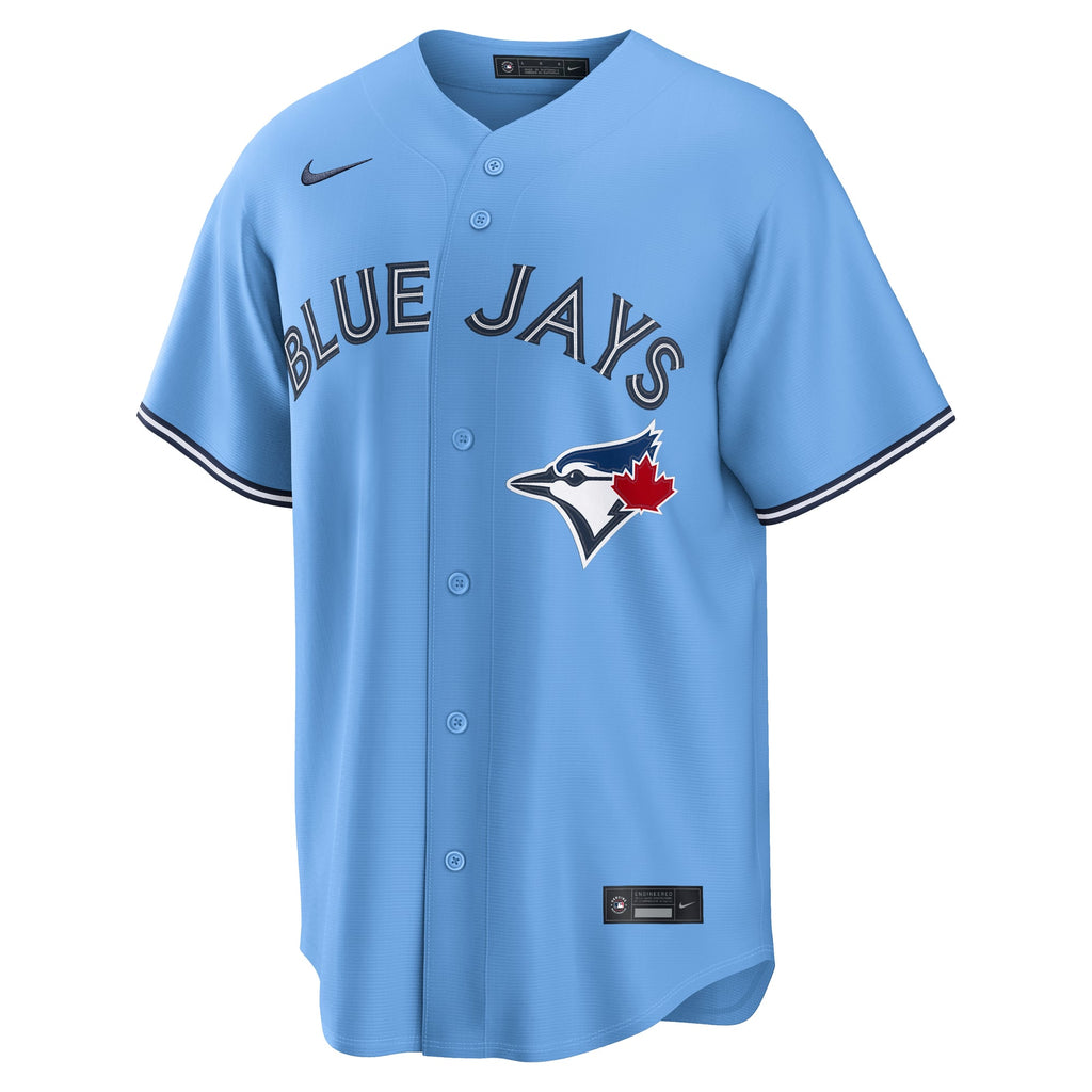 Men's Toronto Blue Jays Nike Powder Blue Alternate Replica Jersey - 3