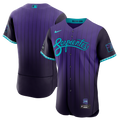 Men's Arizona Diamondbacks Nike Purple City Connect Authentic Sponsor Patch Jersey
