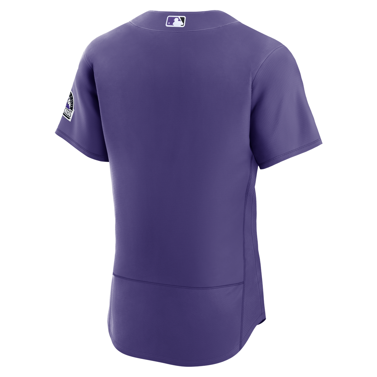 Men's Colorado Rockies Nike Purple Alternate Authentic Jersey - 5