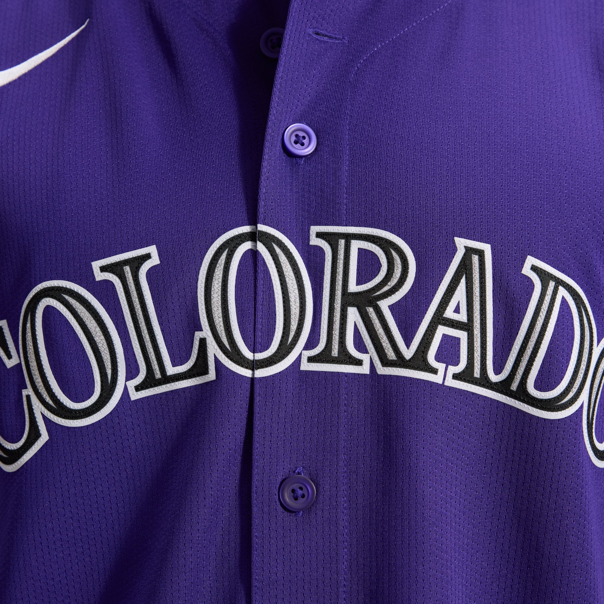 Men's Colorado Rockies Nike Purple Alternate Limited Jersey - 11