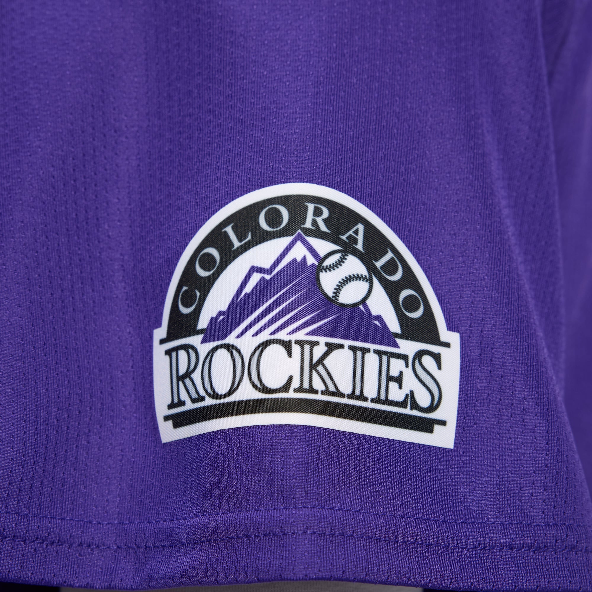 Men's Colorado Rockies Nike Purple Alternate Limited Jersey - 12