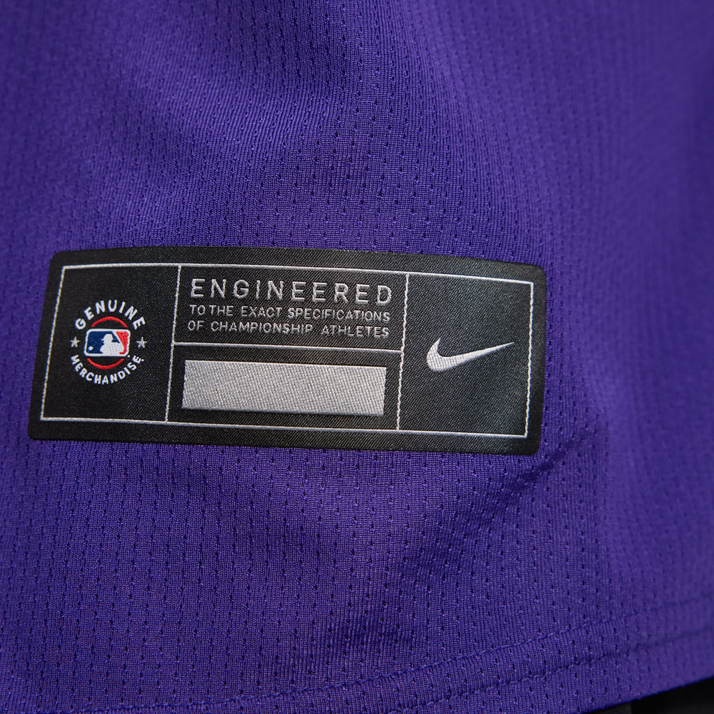 Men's Colorado Rockies Nike Purple Alternate Limited Jersey - 13