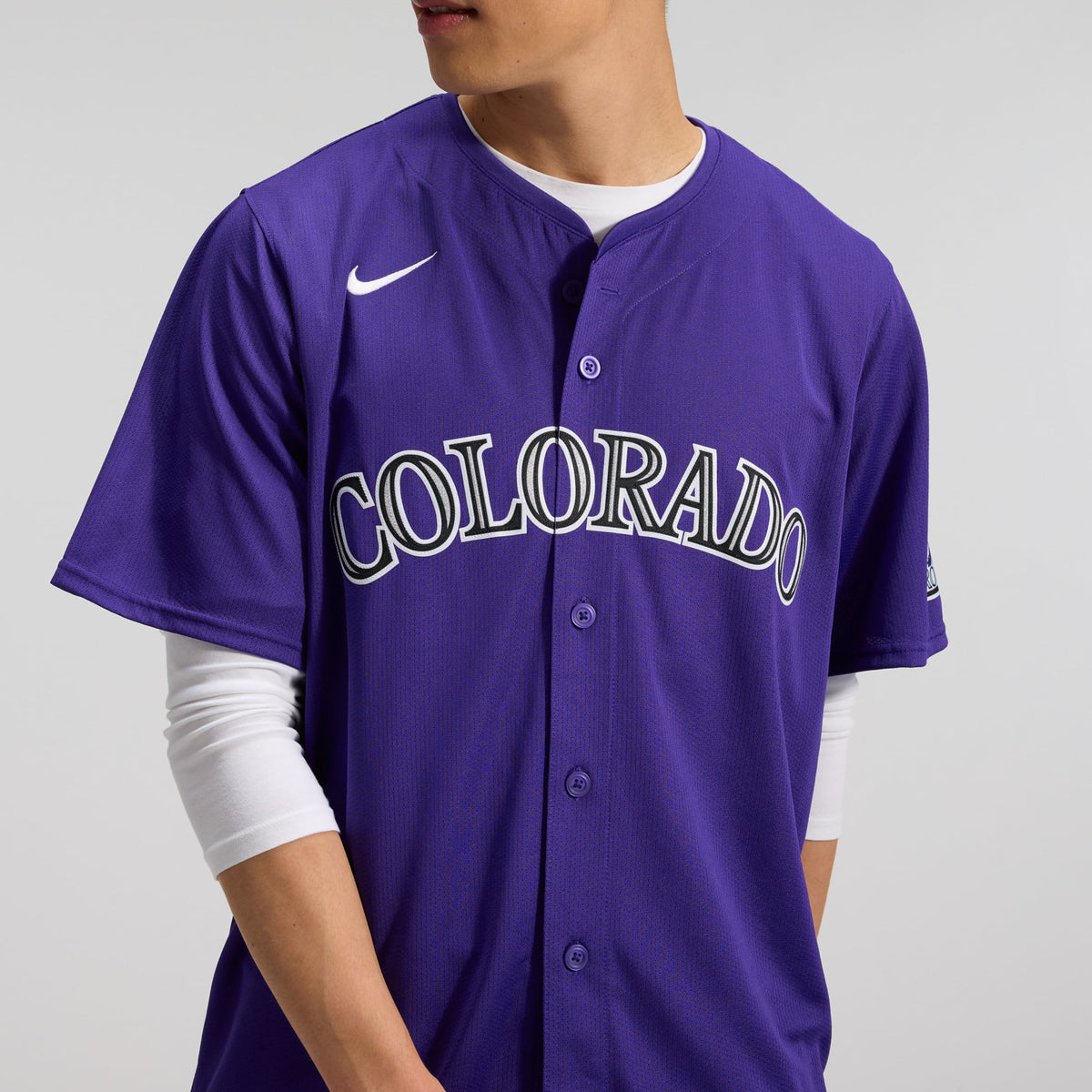 Men's Colorado Rockies Nike Purple Alternate Limited Jersey - 10
