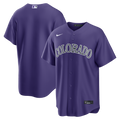 Men's Colorado Rockies Nike Purple Alternate Replica Jersey