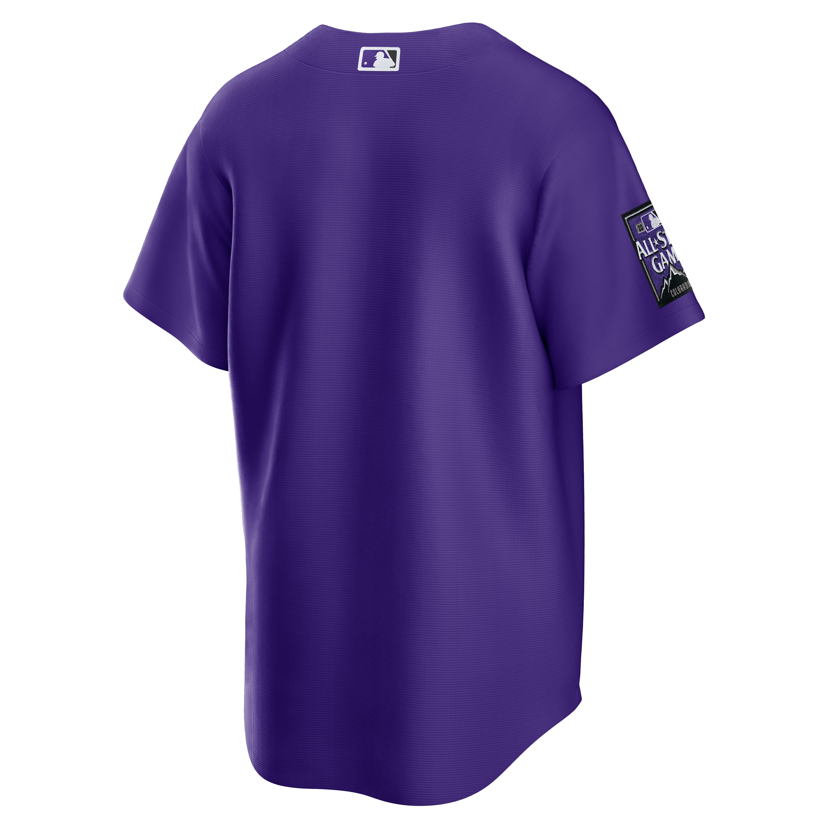 Men's Colorado Rockies Nike Purple Alternate Replica Team Jersey - 7