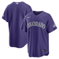 Men's Colorado Rockies Nike Purple Alternate Stadium Jersey