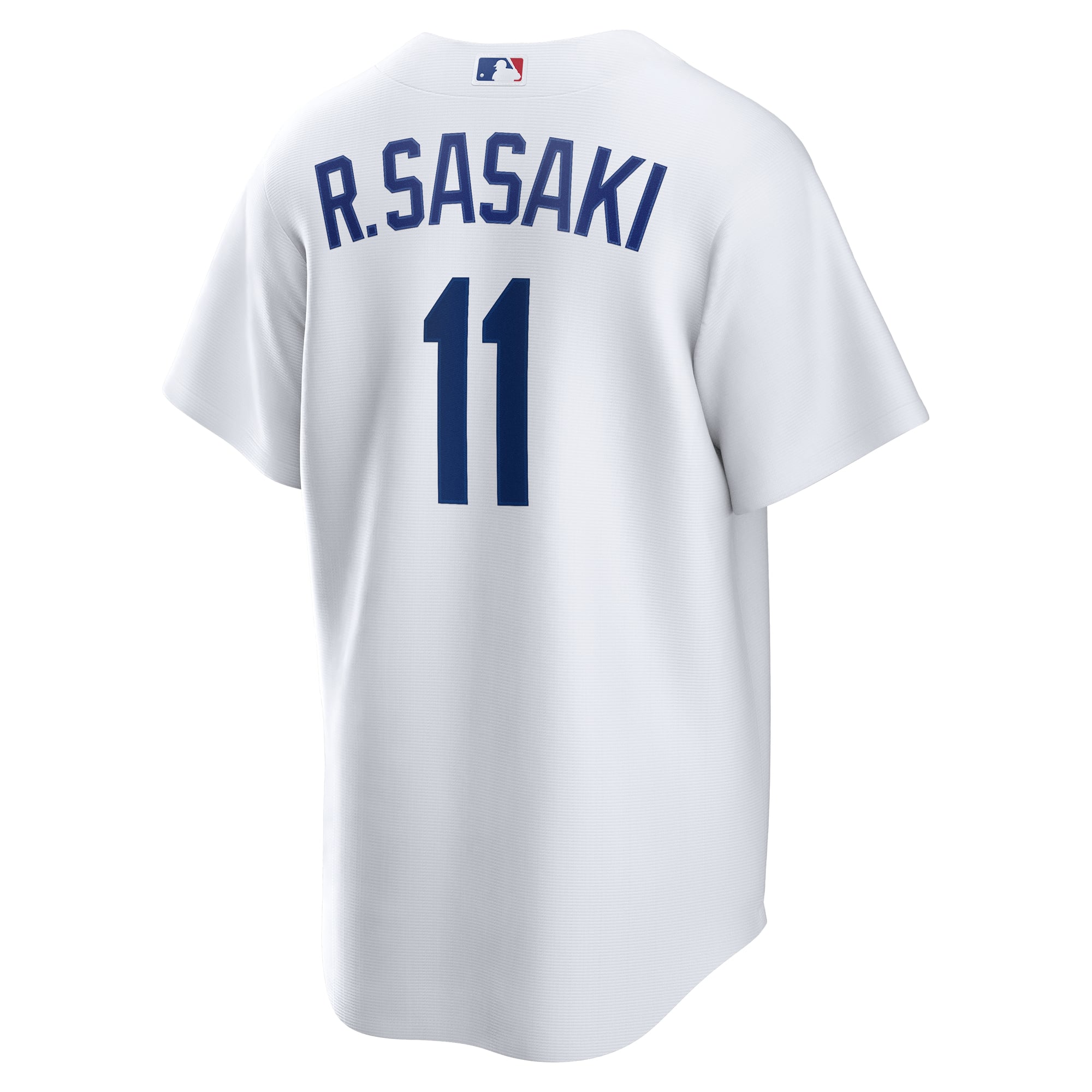 Men's Los Angeles Dodgers Rōki Sasaki Nike White Replica Jersey - 4