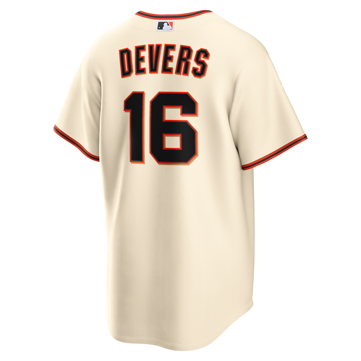 Men's San Francisco Giants Rafael Devers Nike Cream Home Replica Jersey - 4