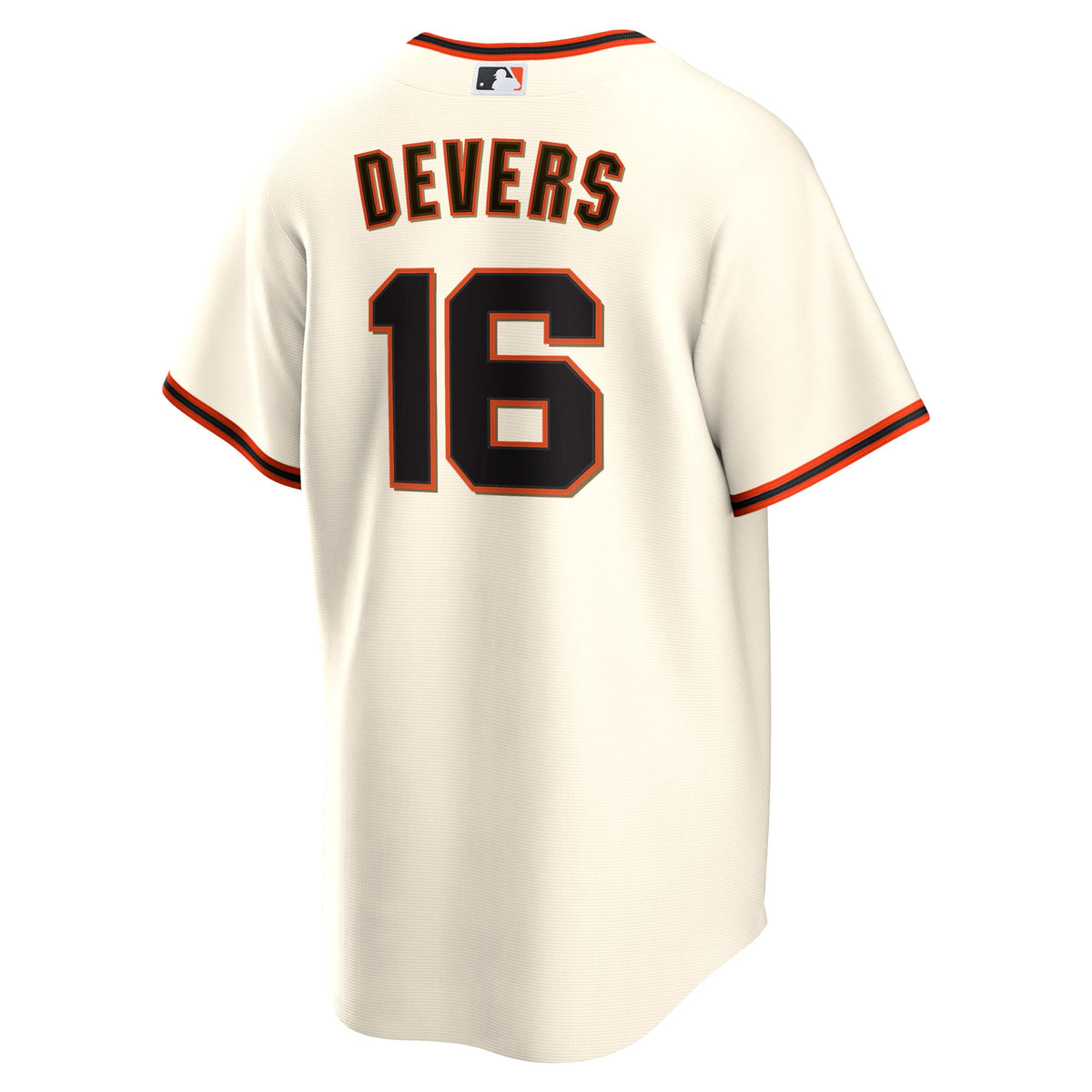 Men's San Francisco Giants Rafael Devers Nike White Home Replica Player Jersey - 4