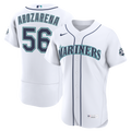 Men's Seattle Mariners Randy Arozarena Nike White Home 50th Season Authentic Jersey