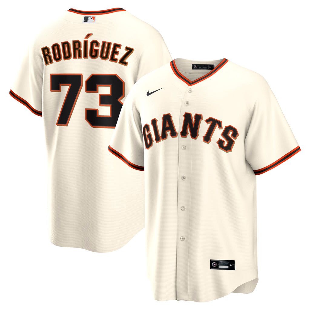 Men's San Francisco Giants Randy Rodríguez Nike Cream Home Replica Jersey - 2