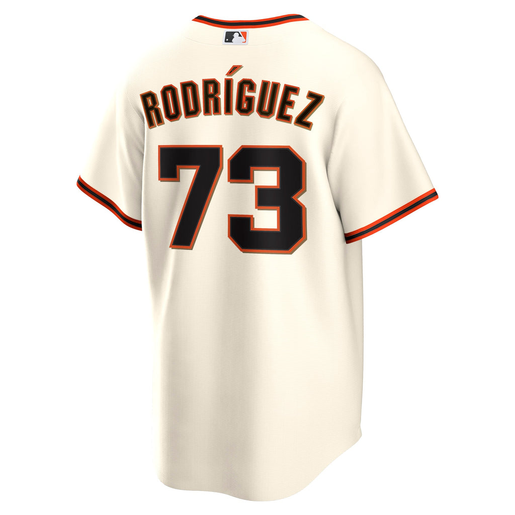 Men's San Francisco Giants Randy Rodríguez Nike Cream Home Replica Jersey - 4
