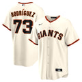 Men's San Francisco Giants Randy Rodríguez Nike Cream Home Replica Jersey