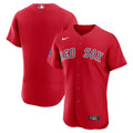 Men's Boston Red Sox Nike Red Alternate Sponsor Patch Authentic Jersey