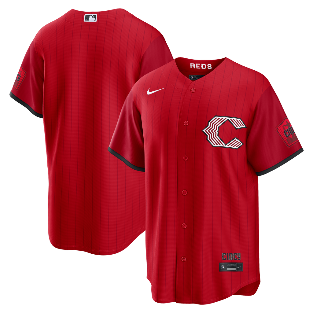 Men's Cincinnati Reds Nike Red 2026 City Connect Stadium Jersey - 2