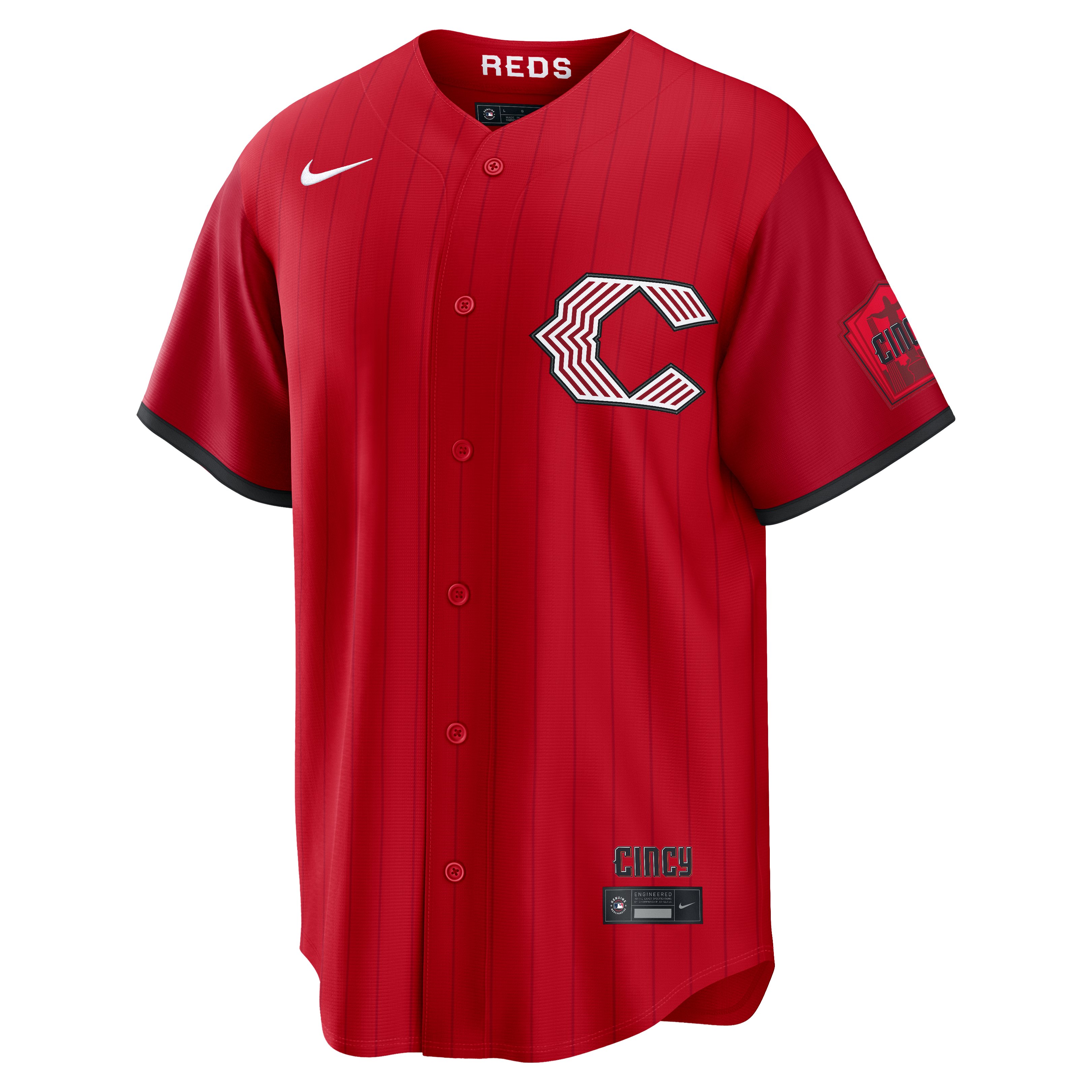Men's Cincinnati Reds Nike Red 2026 City Connect Stadium Jersey - 3