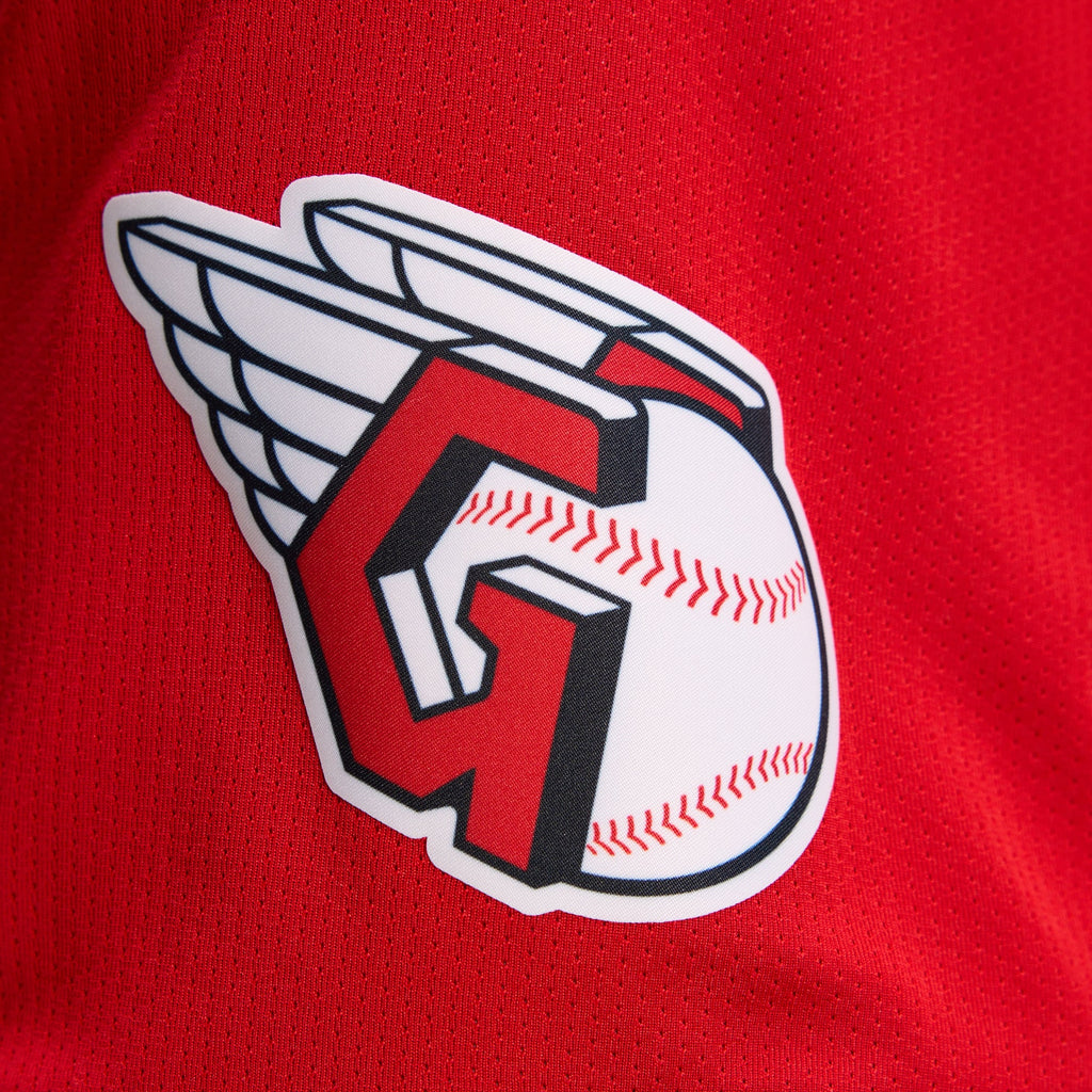 Men's Cleveland Guardians Nike Red Alternate Limited Jersey - 13