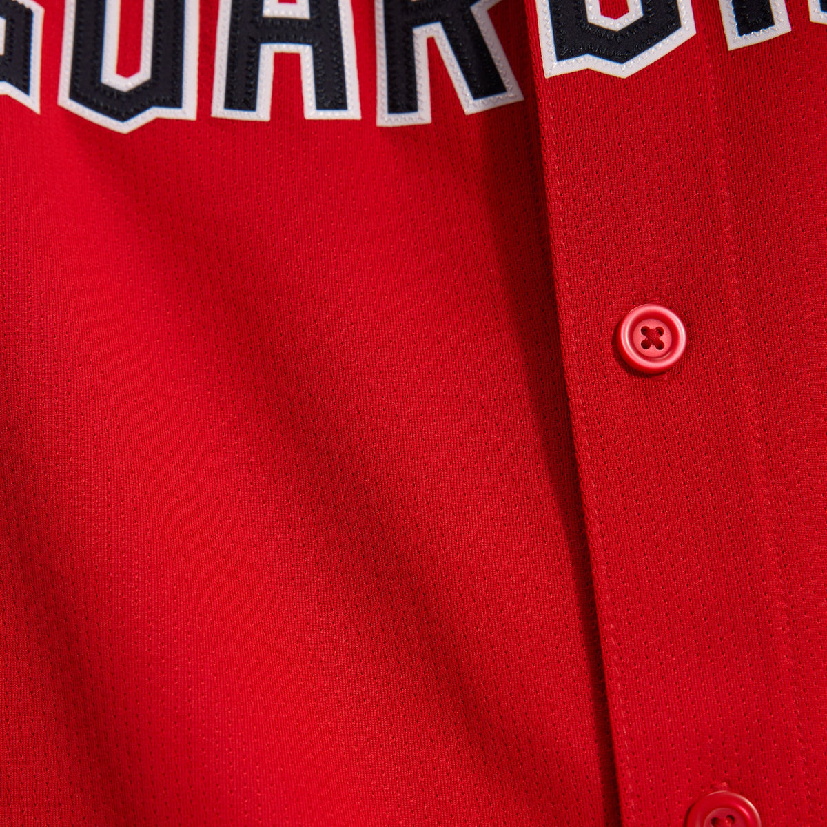 Men's Cleveland Guardians Nike Red Alternate Limited Jersey - 15