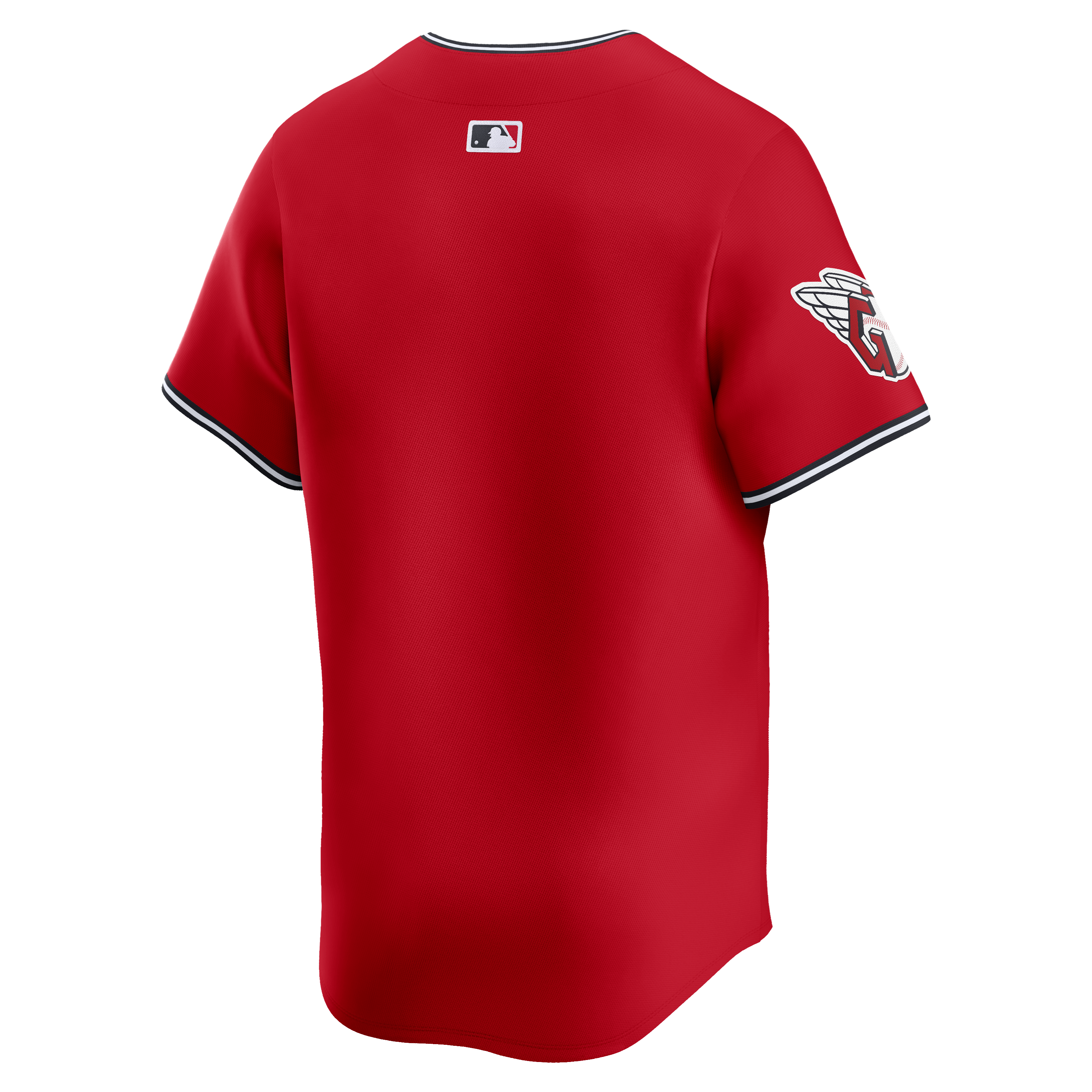 Men's Cleveland Guardians Nike Red Alternate Limited Jersey - 8