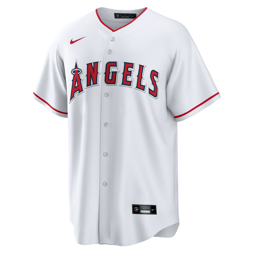 Men's Los Angeles Angels Reggie Jackson Nike White Home Retired Player Replica Jersey - 3