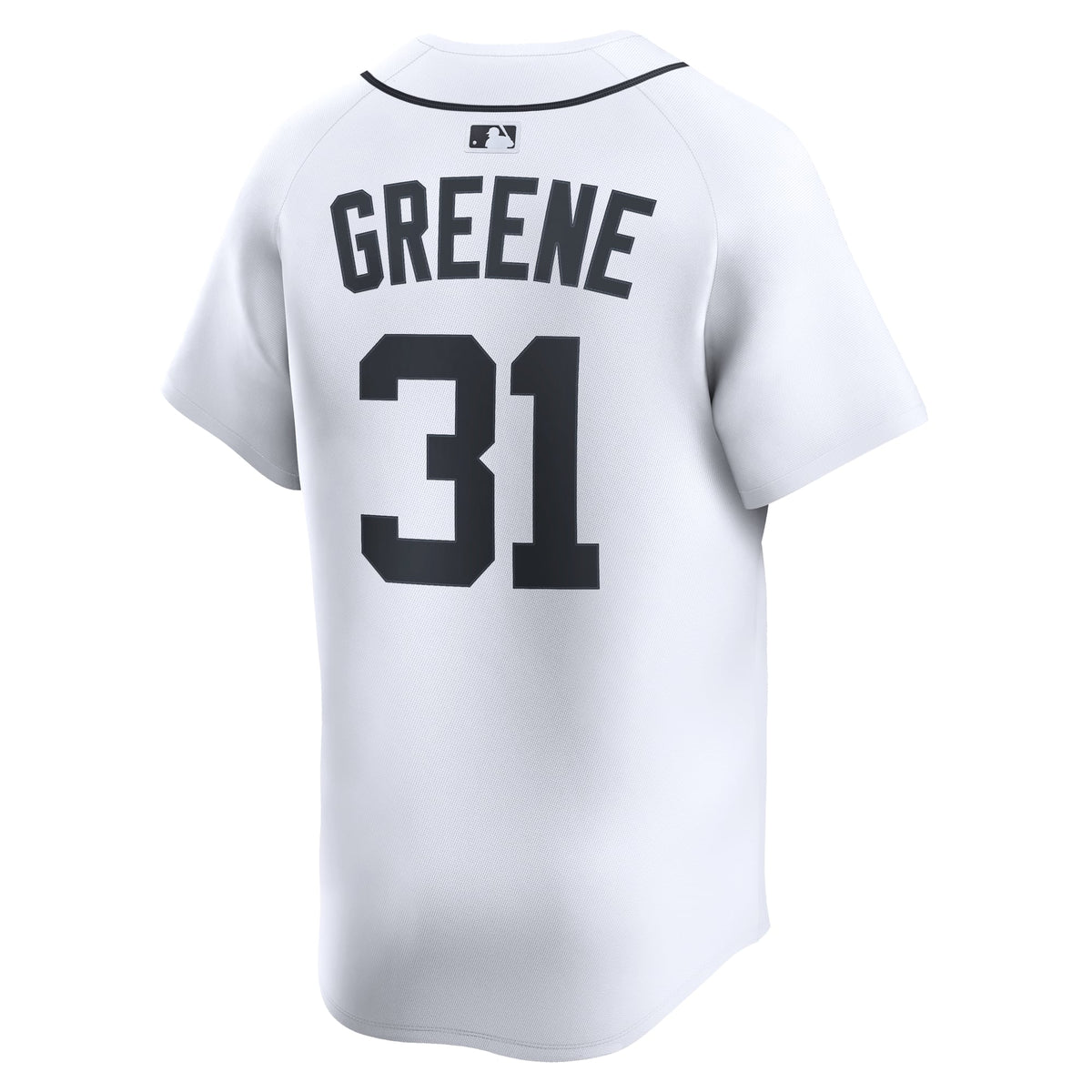 Men's Detroit Tigers Riley Greene Nike White Home Limited Player Jersey - 4