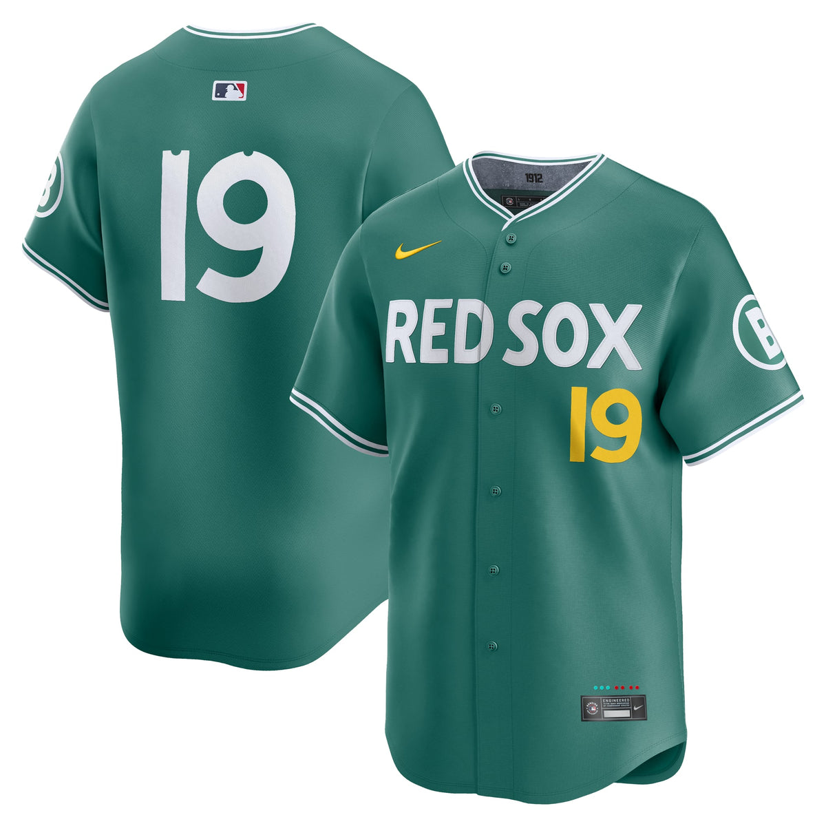 Men's Boston Red Sox Roman Anthony Nike Green City Connect Limited Jersey - 2