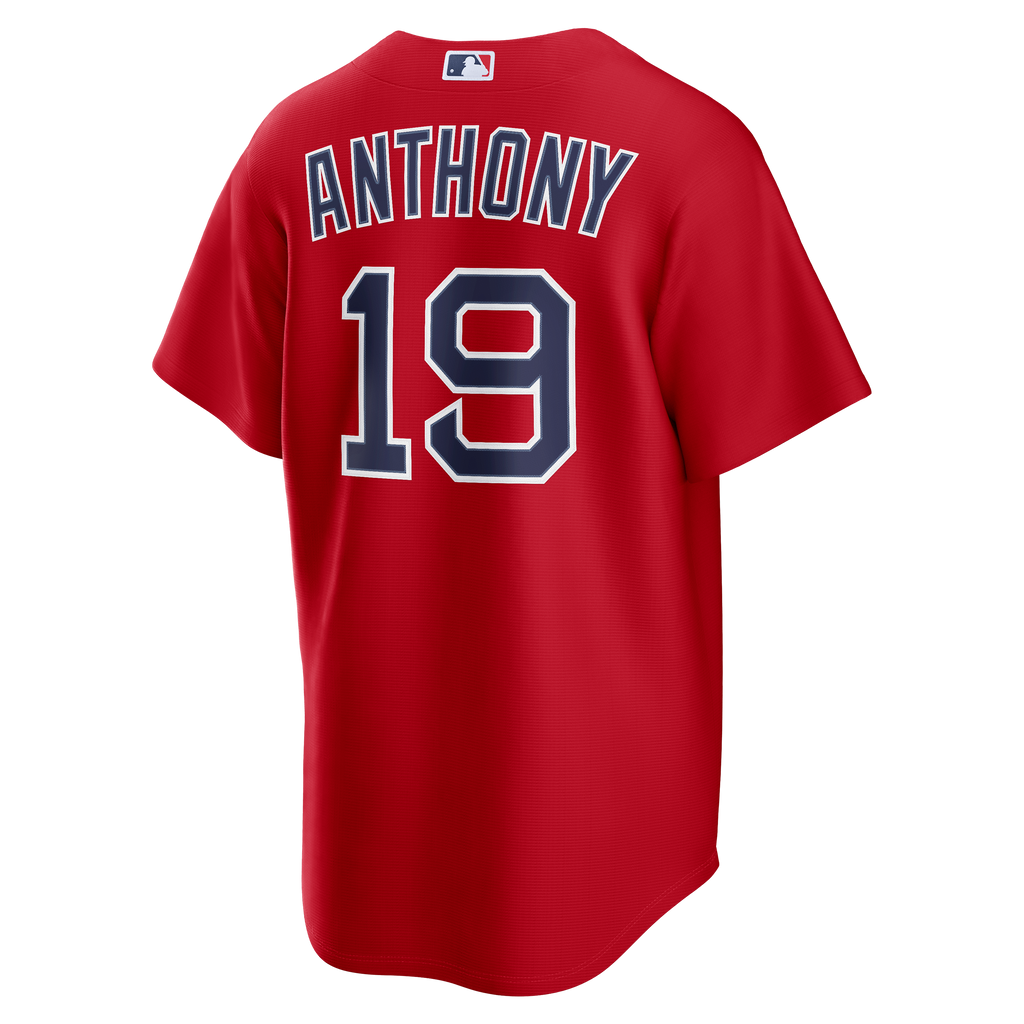 Men's Boston Red Sox Roman Anthony Nike Red Alternate Replica Jersey - 4
