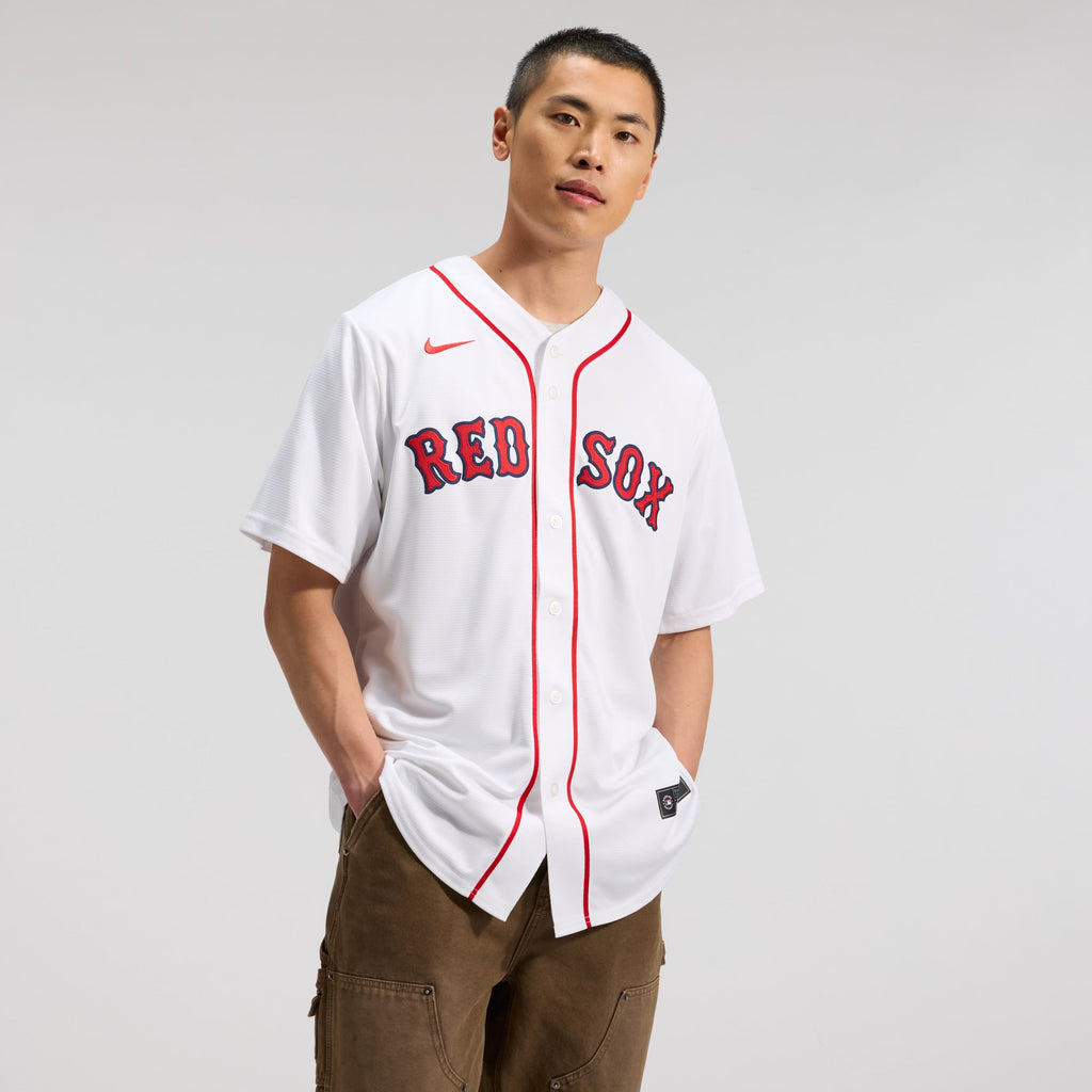 Men's Boston Red Sox Roman Anthony Nike White Home Replica Jersey - 3