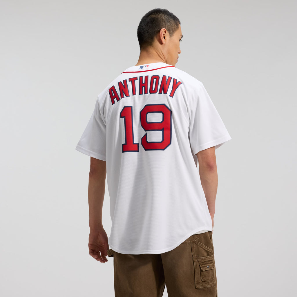 Men's Boston Red Sox Roman Anthony Nike White Home Replica Jersey - 4