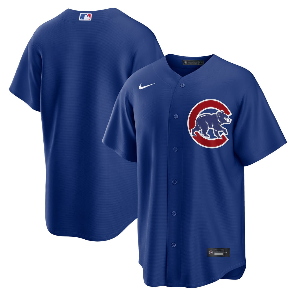 Men's Chicago Cubs Nike Royal Alternate Replica Jersey - 2