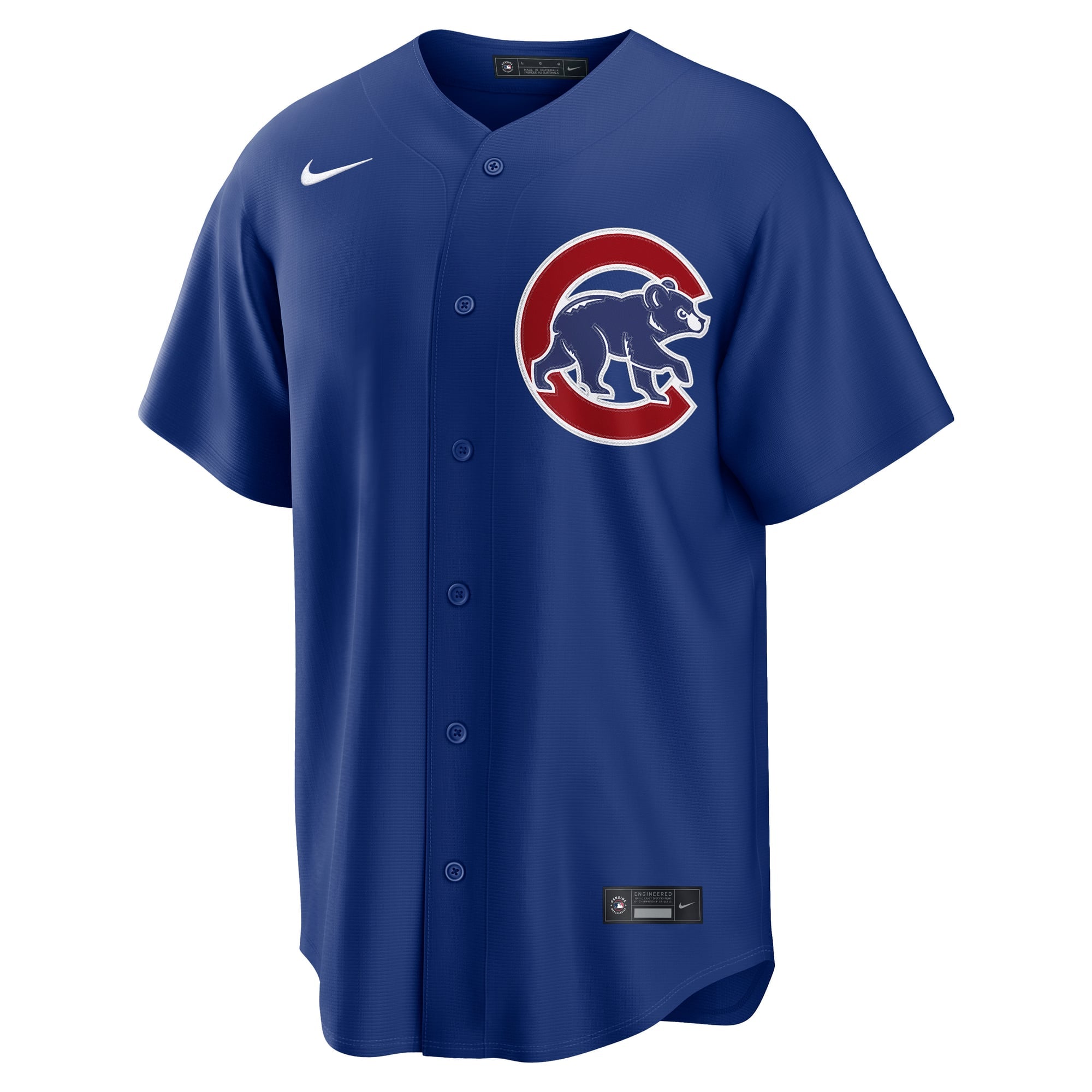 Men's Chicago Cubs Nike Royal Alternate Replica Jersey - 3