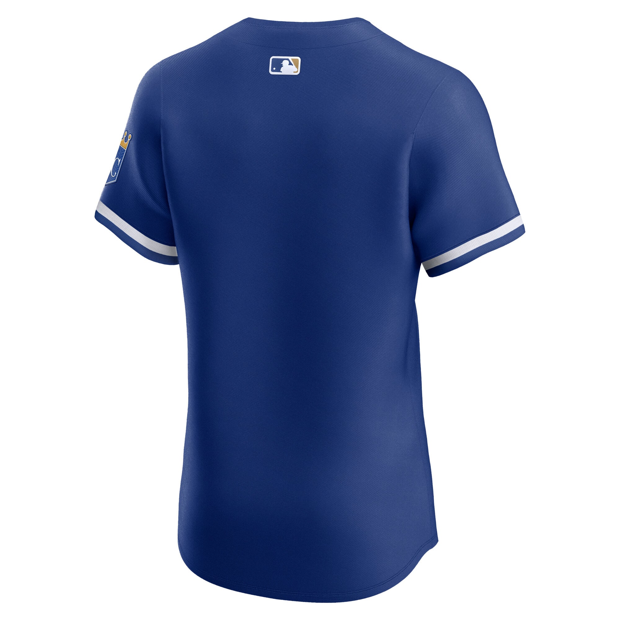 Men's Kansas City Royals Nike Royal Alternate 2 Elite Jersey - 4